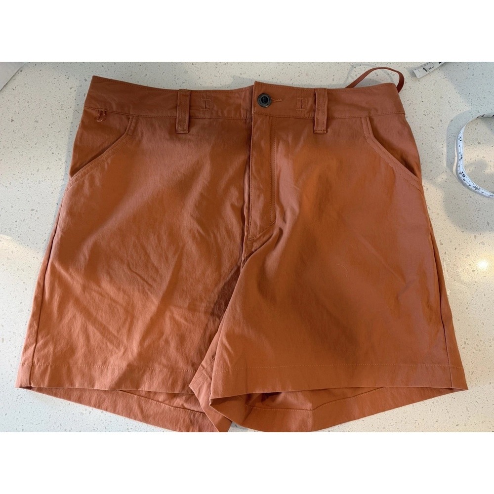 Patagonia Shorts Lightweight Drawstring Pocket Burnt Orange Women's Size 10